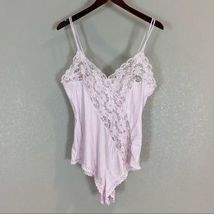 Vintage Val Mode Lilac Lace Teddy